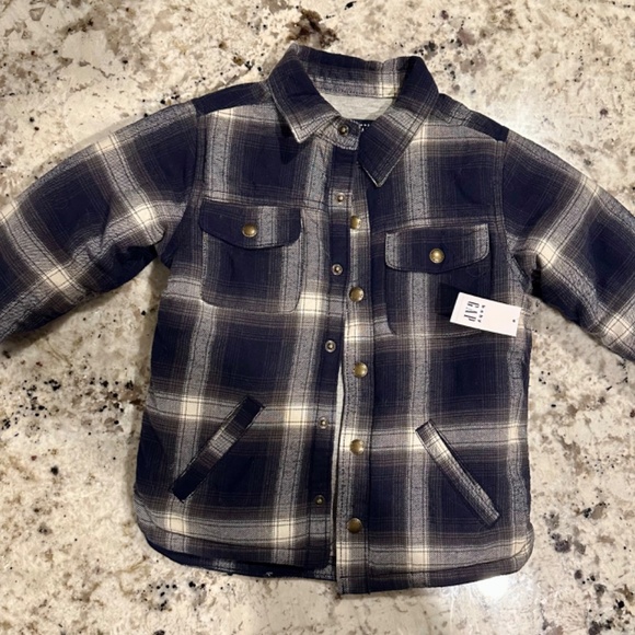 GAP Other - *BRAND NEW/TAGS ON* 4 YEAR BABY GAP PLAID SHACKET